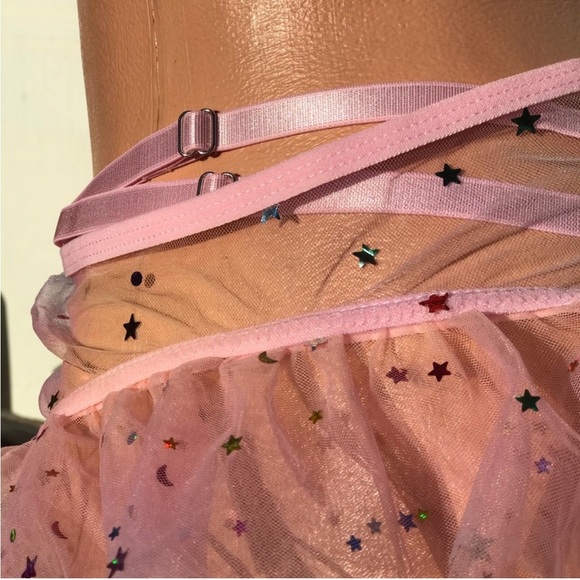 NWOT Rainbow Tule 3-Piece Lingerie Set - Picture 9 of 13